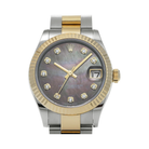 Rolex Datejust 31mm Dark Mother of Pearl Diamond Dial on Oyster Bracelet - Jackson Hole Jewelry Company