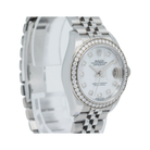 Rolex Datejust 31 mm Mother of Pearl Diamond Dial with Diamond Bezel on Jubilee - Jackson Hole Jewelry Company