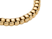 FOPE LUNA 18K Gold Flex'it Necklace with a White Diamond - Jackson Hole Jewelry Company