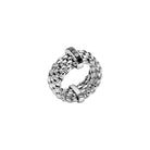 FOPE PANORAMA 18K Gold Flex'it Ring with Princess-Cut Black Diamonds - 0.70 carats - Jackson Hole Jewelry Company