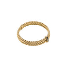 FOPE PANORAMA 18K Gold Flex’it Bracelet with Princess-cut Black Diamond - 0.70 carats - Jackson Hole Jewelry Company
