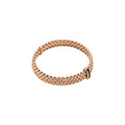 FOPE PANORAMA 18K Gold Flex’it Bracelet with Princess-cut Black Diamond - 0.70 carats - Jackson Hole Jewelry Company