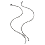 FOPE SOLO 18K Gold Necklace with White Diamond Charm - 0.22 carats