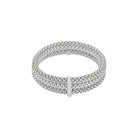 FOPE SOLO 18K Gold Flex’it Bracelet with White Diamonds - 0.34 ct carats - Jackson Hole Jewelry Company