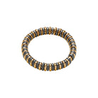 FOPE VENDOME 18K Gold Flex'it Bracelet with Black Rhodium Pavé Rondels - Jackson Hole Jewelry Company
