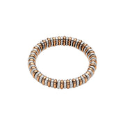 Fope Vendome Flex'it 18K Gold Bracelet with Diamond Pavé Rondels