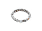 FOPE VENDOME 18K Gold Flex'it Bracelet with White Diamond Pavé Rondels - Jackson Hole Jewelry Company