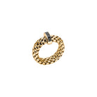 FOPE VENDOME 18K Gold Flex'it Ring with Black Diamonds - 0.56 carats - Jackson Hole Jewelry Company