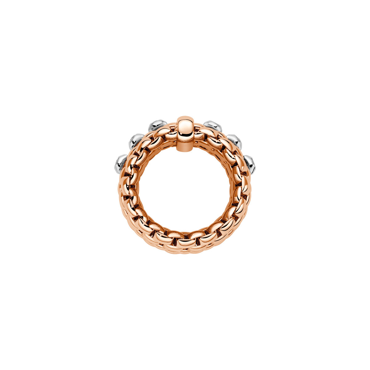 FOPE PANORAMA 18K Gold Ring with White Diamonds - 0.12 carats - Jackson Hole Jewelry Company
