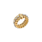 FOPE PANORAMA 18K Gold Ring with White Diamonds - Jackson Hole Jewelry Company