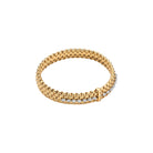 FOPE PANORAMA 18K Gold Bracelet with White Diamonds - 0.26 carats - Jackson Hole Jewelry Company