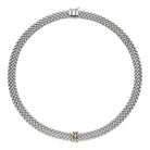 FOPE PANORAMA 18K Gold Necklace with Tri-Gold Rondels - Jackson Hole Jewelry Company