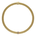 FOPE PANORAMA 18K Gold Necklace with Tri-Gold Rondels - Jackson Hole Jewelry Company