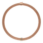 FOPE PANORAMA 18K Gold Necklace with Tri-Gold Rondels - Jackson Hole Jewelry Company