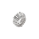 FOPE PANORAMA 18K Gold Flex'it Ring with Gold & White Diamond Set Rondels - 0.30 carats - Jackson Hole Jewelry Company