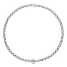 FOPE EKA 18K White Gold Flex'it Necklace - Jackson Hole Jewelry Company