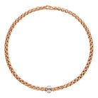 FOPE EKA 18K Rose Gold Flex'it Necklace - Jackson Hole Jewelry Company