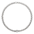 FOPE EKA 18K Gold Necklace with White Diamond Rondel - 0.19 carats - Jackson Hole Jewelry Company