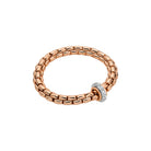 FOPE EKA 18K Gold Bracelet with White Diamonds - 2.20 carats - Jackson Hole Jewelry Company