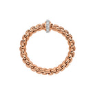 FOPE EKA 18K Gold Bracelet with White Diamonds - 2.20 carats - Jackson Hole Jewelry Company