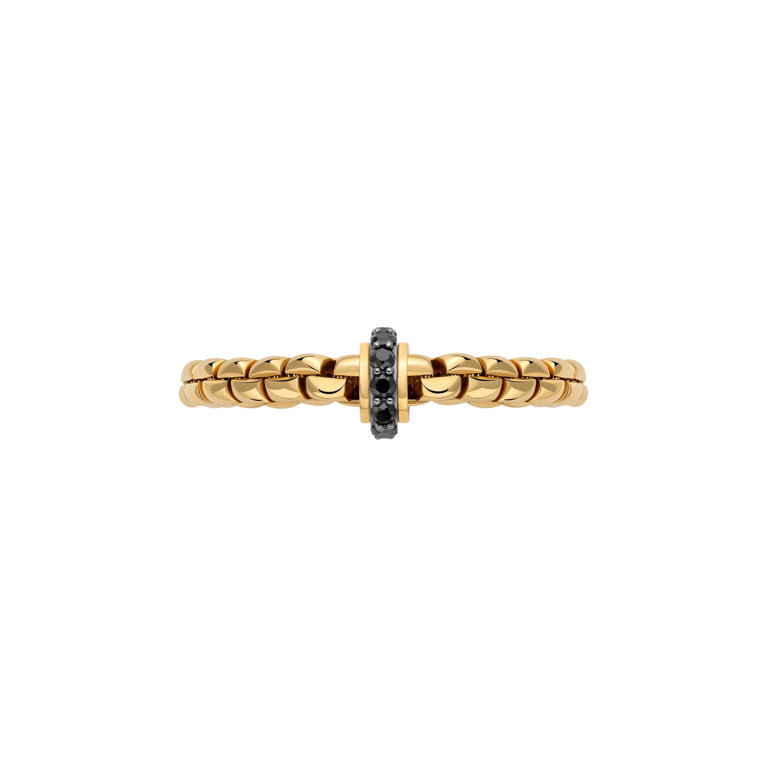 FOPE EKA 18K Gold Bracelet with Black Diamonds - 2.66 carats - Jackson Hole Jewelry Company