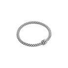 FOPE SOLO 18K Gold Flex’it Bracelet With White Diamond Pavé Set Rondels - 0.56 carats - Jackson Hole Jewelry Company