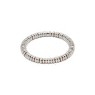 FOPE ICONE 18K Gold Flex’it Bracelet with White Diamond Pavé Rondels - Jackson Hole Jewelry Company