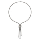 FOPE SOLO 18K White Gold Necklace with White Diamonds - 0.97 carats - Jackson Hole Jewelry Company