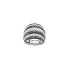 FOPE MIALUCE 18K Gold Flex'it Ring with White & Black Diamond Pavé - 2.37 carats - Jackson Hole Jewelry Company