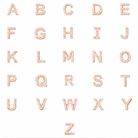 ANZIE Love Letter Pavé Diamond Necklace in 14K Gold 0.05 cttw - Jackson Hole Jewelry Company