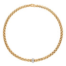 FOPE EKA 18K Yellow & White Gold Necklace - Jackson Hole Jewelry Company