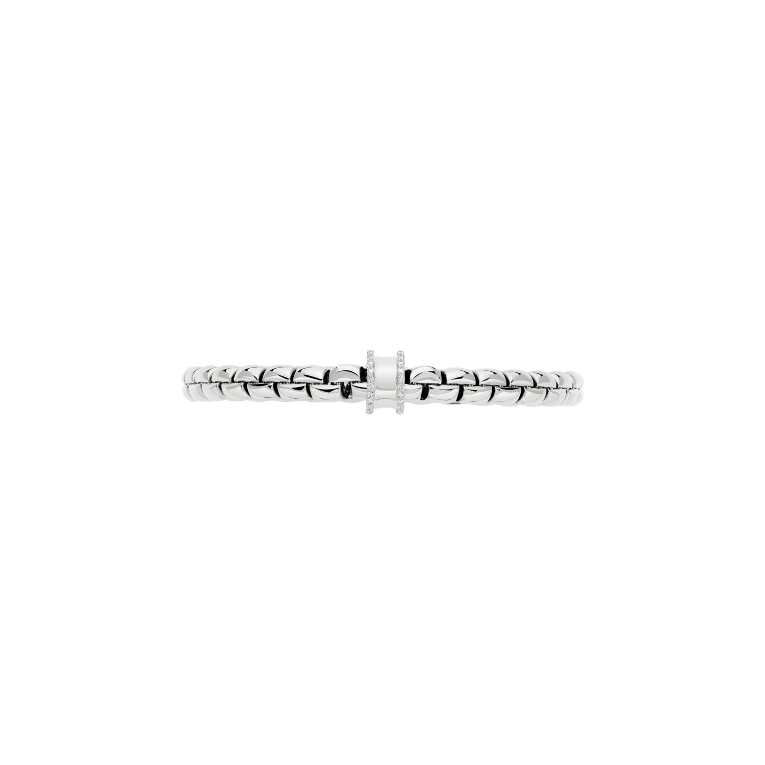 FOPE EKA 18K Gold Bracelet with White Diamonds - 0.21 carats - Jackson Hole Jewelry Company