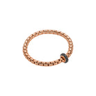 FOPE EKA 18K Gold Bracelet with Black Diamonds - 1.48 carats - Jackson Hole Jewelry Company