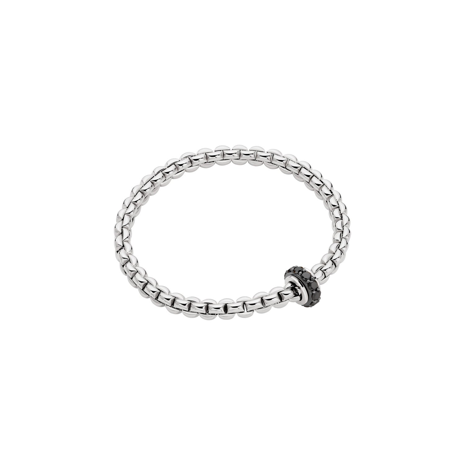 FOPE EKA 18K Gold Bracelet with Black Diamonds - 1.12 carats - Jackson Hole Jewelry Company