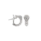 Fope Eka Tiny Earrings with Diamond Pavé - Jackson Hole Jewelry Company