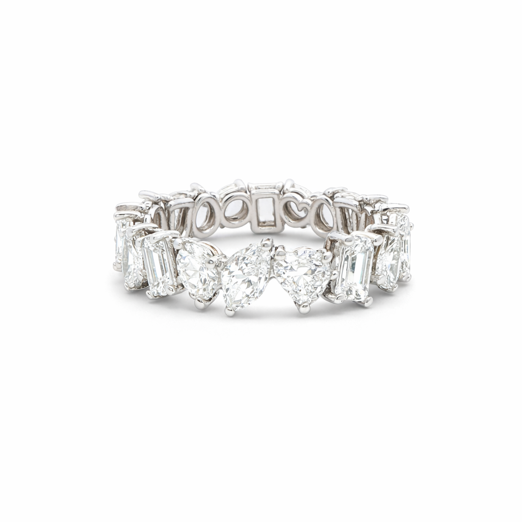 Diamond Eternity Band in Platinum 5.00 Cttw - Jackson Hole Jewelry Company