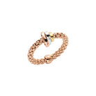 FOPE PRIMA 18K Gold Flex'it Ring with Gold Set Rondels - Jackson Hole Jewelry Company