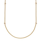 FOPE PRIMA Flex'it Necklace with 18K Gold Rondels - Jackson Hole Jewelry Company