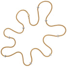 FOPE PRIMA 18K Gold Flex'it Necklace with White Diamond Rondels - 1.44 carats - Jackson Hole Jewelry Company