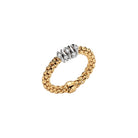 Fope Prima Flex'it 18K Gold Ring with Diamonds - Jackson Hole Jewelry Company