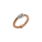 Fope Prima Flex'it 18K Gold Ring with Diamonds - Jackson Hole Jewelry Company