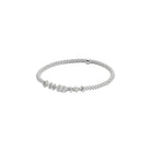 FOPE PRIMA 18K Gold Multi-Charm Flex'it Bracelet with White Diamonds - 0.15 carats - Jackson Hole Jewelry Company