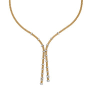 FOPE PRIMA 18K Gold Necklace with White Diamonds - 0.30 carats