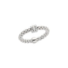 FOPE PRIMA 18K Gold Flex'it Ring with White Diamonds 0.12 carats - Jackson Hole Jewelry Company