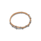 FOPE PRIMA 18K Gold Multi-Charm Flex'it Bracelet with White Diamonds - 0.37 carats - Jackson Hole Jewelry Company