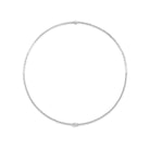 3.20ctw; .74ct Marquise H SI2, 18k WG, 16" (GIA) - Jackson Hole Jewelry Company