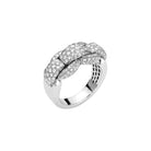 FOPE EKA 18K Gold Ring with White Diamond Pavé - 1.15 carats - Jackson Hole Jewelry Company