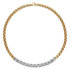 FOPE EKA 18K Gold Necklace with White Diamond Pavé - 4.91 carats - Jackson Hole Jewelry Company