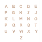 ANZIE Love Letter Pavé Diamond Stud (A–Z) in 14K Gold 0.05 cttw - Jackson Hole Jewelry Company