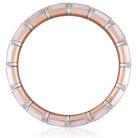 Picchiotti - Xpandable™ White Ceramic & Diamond Bracelet in 18K Gold - Jackson Hole Jewelry Company